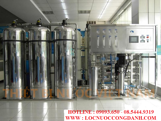 Hệ thống nước siêu tinh khiết dùng trong ngành trang thiết bị y tế